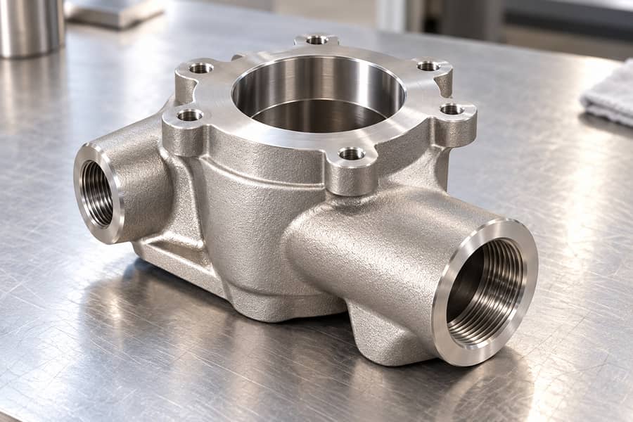 Stainless Steel Cast Valve Body